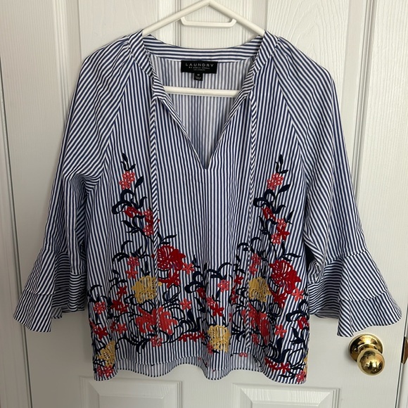 Laundry by Shelli Segal blouse, size 10 - Picture 4 of 5